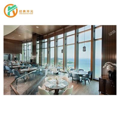 China IDM-RT105 Modern Modern Restaurant Furniture Fine Dining and Hotel Restaurant Chairs and Tables for sale