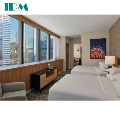 China Custom Modern Luxury Bedroom Furniture Sleep Room Furniture OEM Hotel IDM-A337 Five Star Hotel for sale