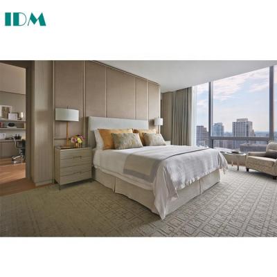 China Furniture Dubai, Hotel Apartment Bed Room PANEL IDM-381Luxury Hotel Furniture For 5 Star Hotel for sale