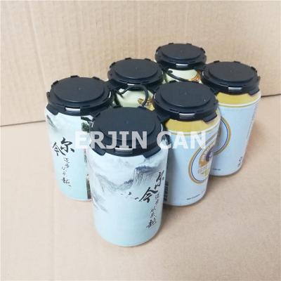 China Easy Hold Cans Six Pack 473ml Beer Can Holder Clip Handle Rings for sale