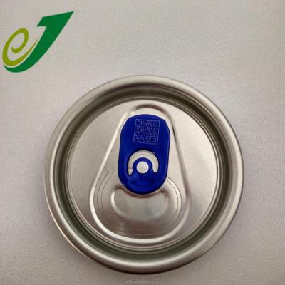 China BOXES Blank Aluminum Can Lids DRUNK 202 B64 Type for sale