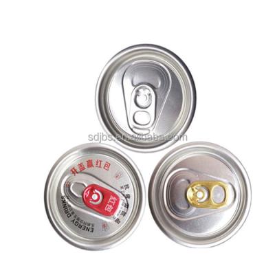 China Non Spill China Suppliers Of Easy Open Cap Ends With Pull Tag For Colored Soda Can for sale