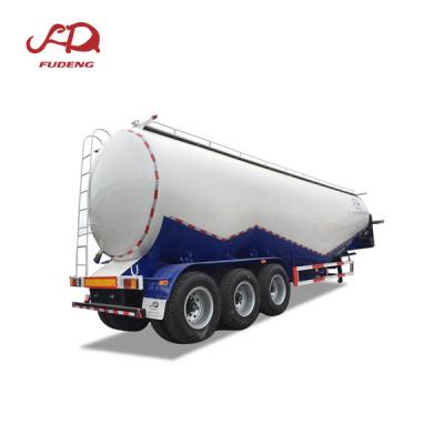 China Hot Sale 3/4axles 40/45/50 CBM V Shape Fudeng Bulk Cement Tank Trailer Truck Trailer for sale