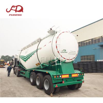 China Mechanically Mounted Semi Trailer Silo Tank Cement Trailer Silo Truck Trailer Cement Special Use Powder Transport for sale