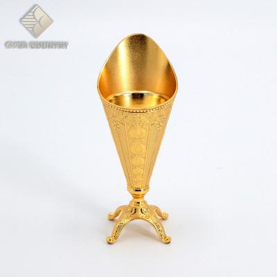 China Long Lasting Middle East Large-size Popular Arabic Gold Plated Torch Censer For Home Party Hotel for sale