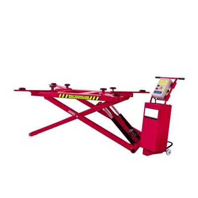 China Electric Open Manual Open Mid Rise Scissor Lift 3500kg/4000kg 7800lbs/9000lbs 2.8 Ton Mid Rise Scissor Lift Medium Car Vehicle for sale