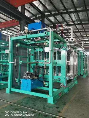 China EPS Molded Foam Packaging Shape Forming Machine For Brick Insertion en venta