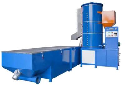 China Continuous EPS Foam Pre Expander Machine met 5m kamerhoogte en 10kw vermogen Te koop