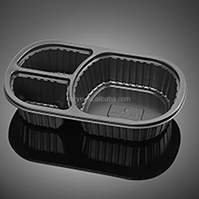 China Disposable Food Food Plastic Divided Tray for sale