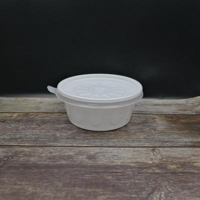 China Single Wall Biodegradable Take Out With Lid Plastic Disposable Soup Salad Noodle Bowl for sale