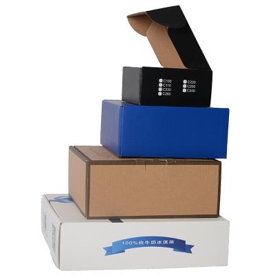 China Recyclable Factory Wholesale Packaging Boxes Corrugated Shipping Boxes Mailer Box Custom With Logo for sale