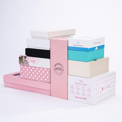 China Factory Price Handmade Customized Cosmetic Packaging Box Cardboard Gift Box With Lid On Sale for sale