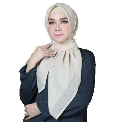 China China supplier breathable cotton voile fabric white color in stock ready to ship tudung plain bawal for sale