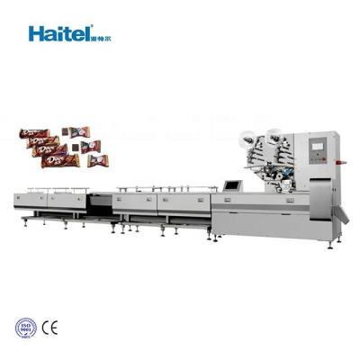 China Automatic Nutrition Horizontal Bar Chocolate Machine Package Flow Food Cereal Healthy Wrapping Machine for sale