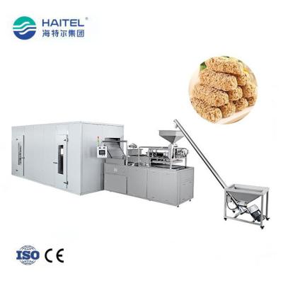 China Factory Price Automatic Cereal Granola Chocolate Oatmeal Chocolate Bar Crunchy Oatmeal Bar Production Line for sale