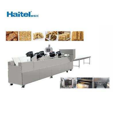 China Automatic Energy Saving Cereal Granola Bar Snack Process Cutting Making Machine for sale