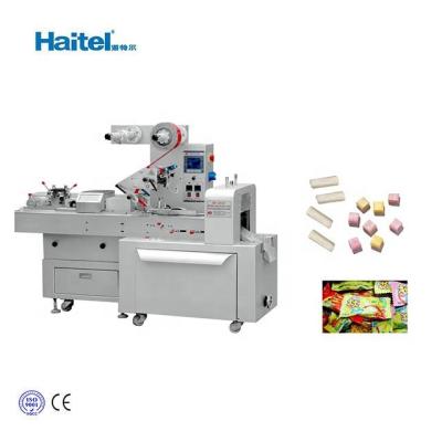 China Automatic Food Caramel Chewing Gum Hard Candy Cutting Wrapping Caramel Candy Cutter and Wrapper Machine for sale