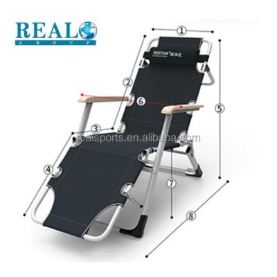 China Realgroup Dubai Square tube folding train portable chair for outdoor yard multifunctional chair for sale