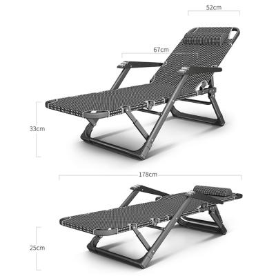 China Lightweight Breathable Luxurious Fabric Lightweight Steel Folding Zero Gravity Chair Reclining Outdoor Beach Lounge Chairs for sale