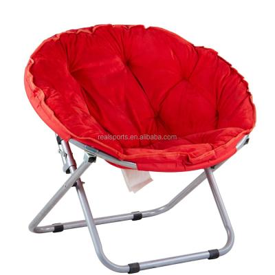 China Portable outdoor use and camping furniture moon general chair style folding garden chair for sale