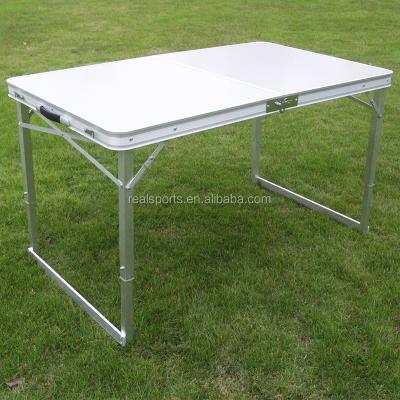 China Durable Portable Folding Table And Chair Set Aluminum Table Outdoor Folding Table for sale