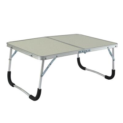 China Useful Folding Bed Table Study Bed Mini Table Metal Laptop Leg Lightweight Easy Carry Folding Table for sale