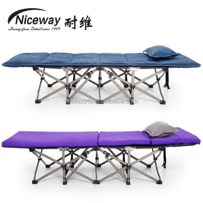 China Lightweight Promotional Folding Military Bed, Foldable Army Cradle, Outdoor Foldable Camping Bed en venta