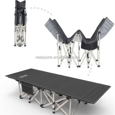 China Portable High Quality Cradle Stretcher Aluminum Folding Bed Camping Bed Hot Selling en venta