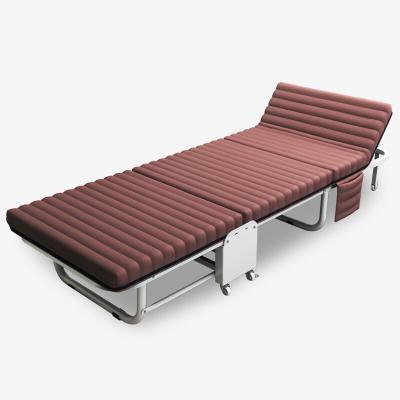 China Hot Sale Eco-friendly Fashion Soft Bed Portable Folding Sofa Bed Hotel Folding Bed en venta