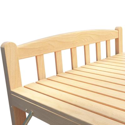 China Wholesale Durable Portable Wooden Guest Metal Import Cradle Folding Extra Bed Double Frame zu verkaufen