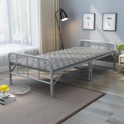 China Foldable Bed Furniture Wooden Bed Style New Simple Design Portable Folding Bed for sale