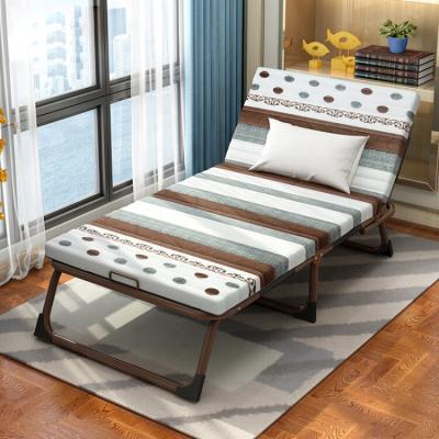 China Sponge Single Bed Metal Sofa Cum Bed Collapsible Folding Waist Hot Selling for sale