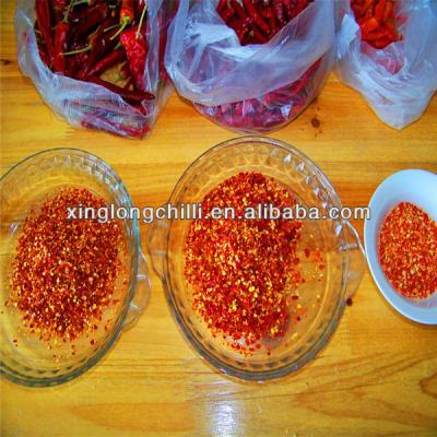 China Dried/Cutted Crush of Hot Chili Peppers with Seeds for sale