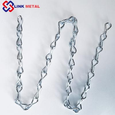 China Single Chain 2MM Lifting Jack Chain Galvanized For Lifting Carbon Steel for sale