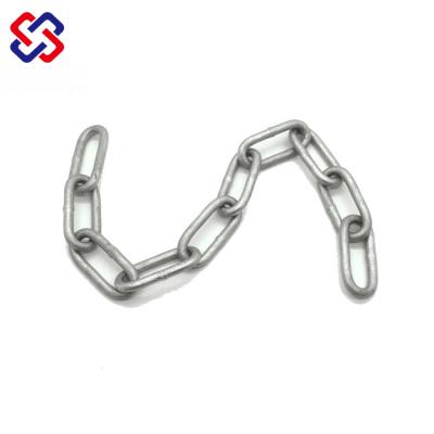 China DIN763 Traveling Wholesale Manufacture Galvanized Welded Long Link Chain for sale