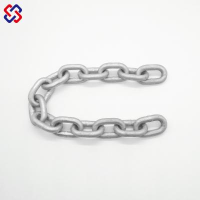 China Germany Traveling Standard DIN5685A Galvanized Welded Steel Short Link Chains Netting for sale