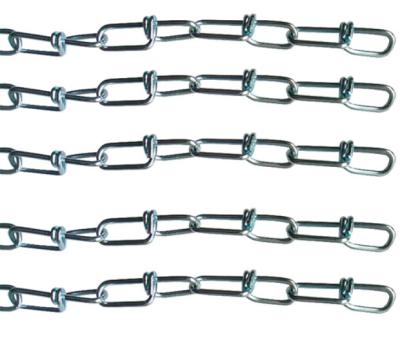 China Decoration China DIN5686 Electro Galvanized Knotted Chain Manufacture Standard Chain Chains for sale