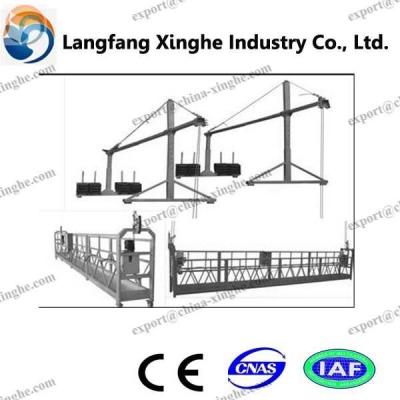 China ZLP630 suspended working platform/rope suspended platform for building cleaning for sale