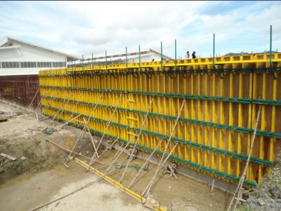 China Custom Concrete Wall Formwork With H20 Timber Beam For Building for sale