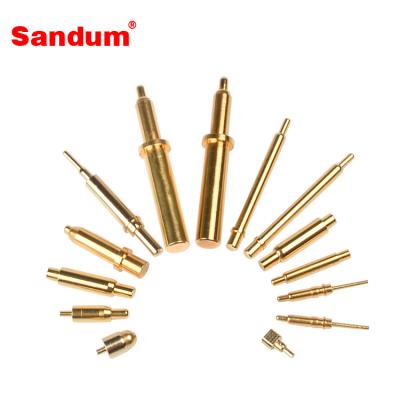 China Electronics Industry Copper Alloy Gold Plated Pogo Pin for sale