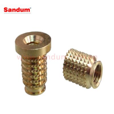 China M2-M10 Brass Recess Threaded Inserts Brass Nut for sale