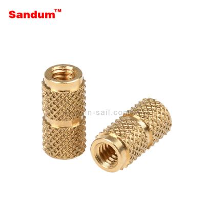 China Heavy Industry M2 M3 M6 M8 Brass Insert Knurled Nut For Plastic Injection Mold for sale