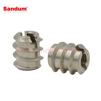 China Heavy Industry M5 12.7mm Threaded Insert For Hardwood for sale