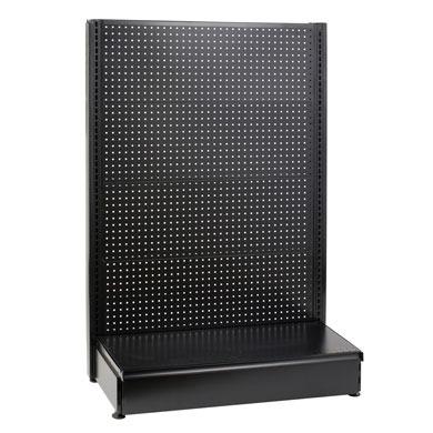 China Double Sided Single Sided Pegboard Metal Slatwall Gondola for sale