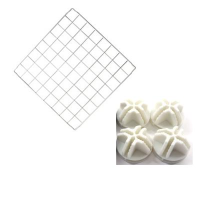 China DIY Metal Wire Grid Panel Stocked Square Grid Panel for sale