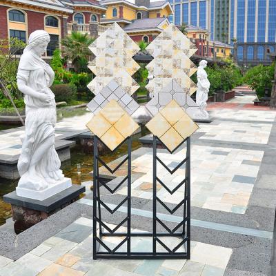 China Durable Ceramic Tile Metal Rack Display for sale