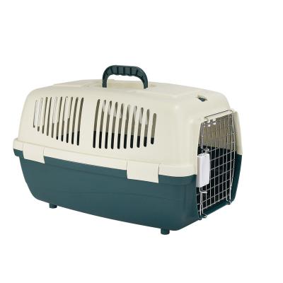 China Breathable Pet Carrier Portable Medium Dog Cat Crate Travel Light for sale