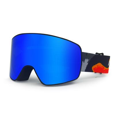 China Best Selling Custom Thin Frame Skiing/Snowboarding Skiing Glasses For Adults And Youth for sale