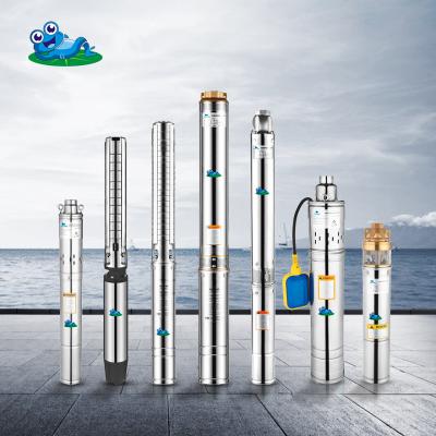 China Family homes Bangladesh Turkey submersible good deep borehole clean water 3 inch pump Bomba de agua for agriculture irrigation solar pump for sale