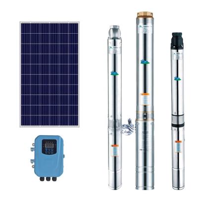 China Family Homes Fuwa Thailand 72V High Pressure Philippine AC DC Brushless Solar Pump For MPPT Controller Deep Good Sun Pump System For Farm for sale